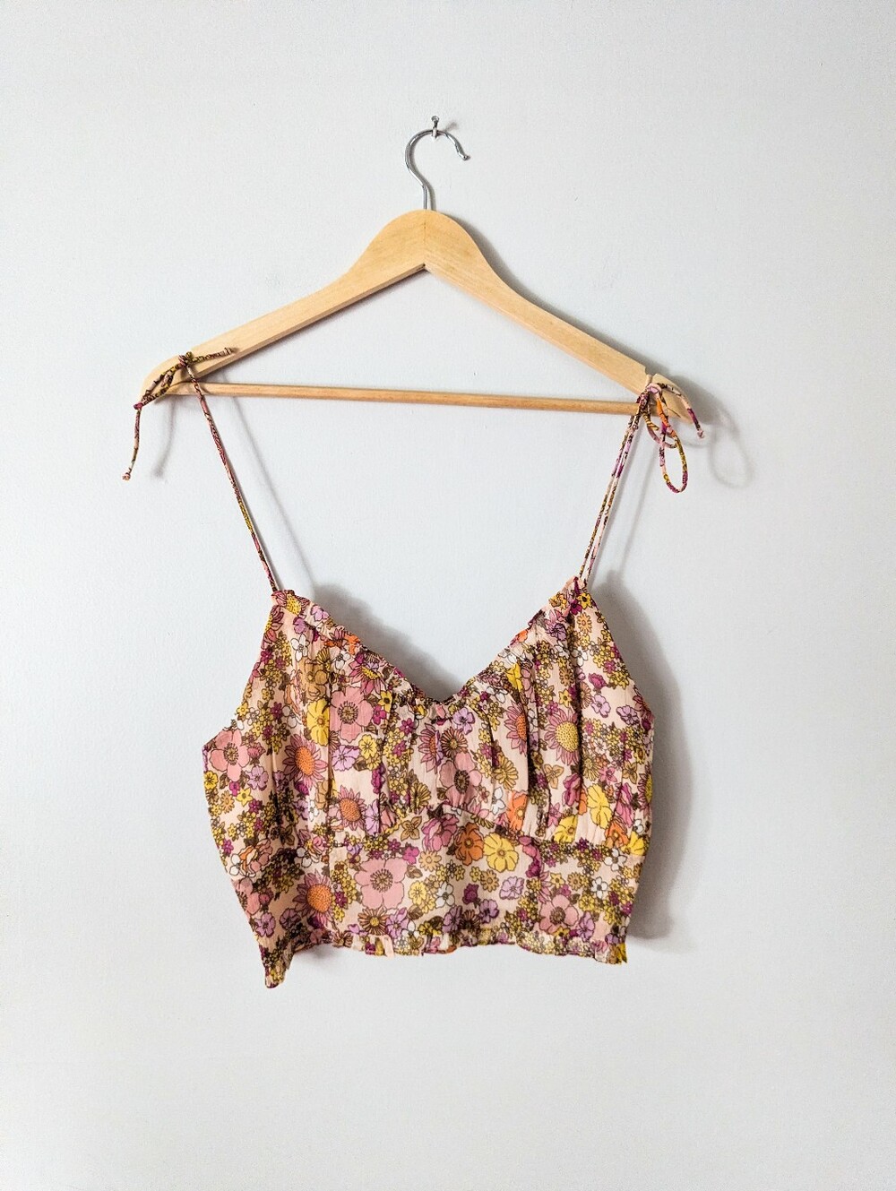 Patrons Of Peace Floral Crop Top